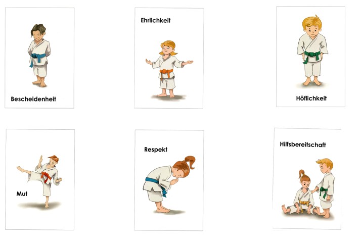 Tafel mit allen Werten